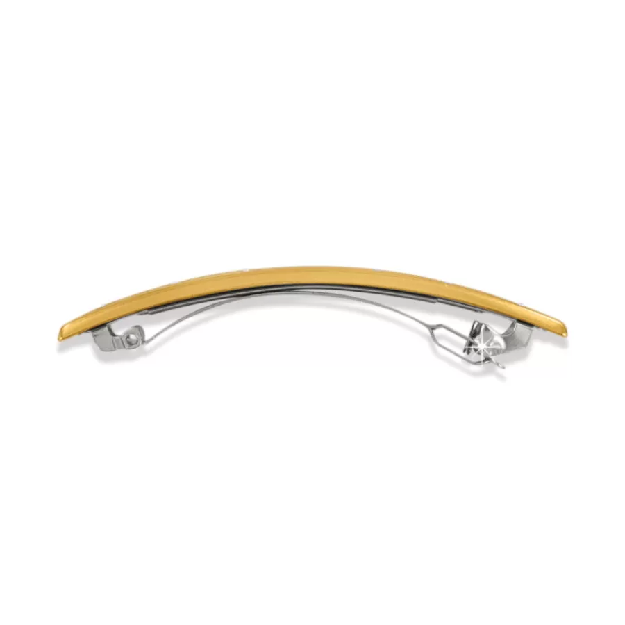 Hair Accessories>Brighton True Love Large Barrette Silver-Gold