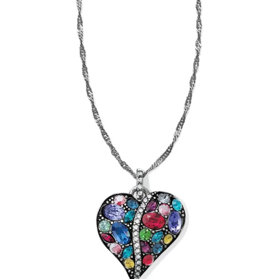 Necklaces>Brighton Trust Your Journey Heart Necklace