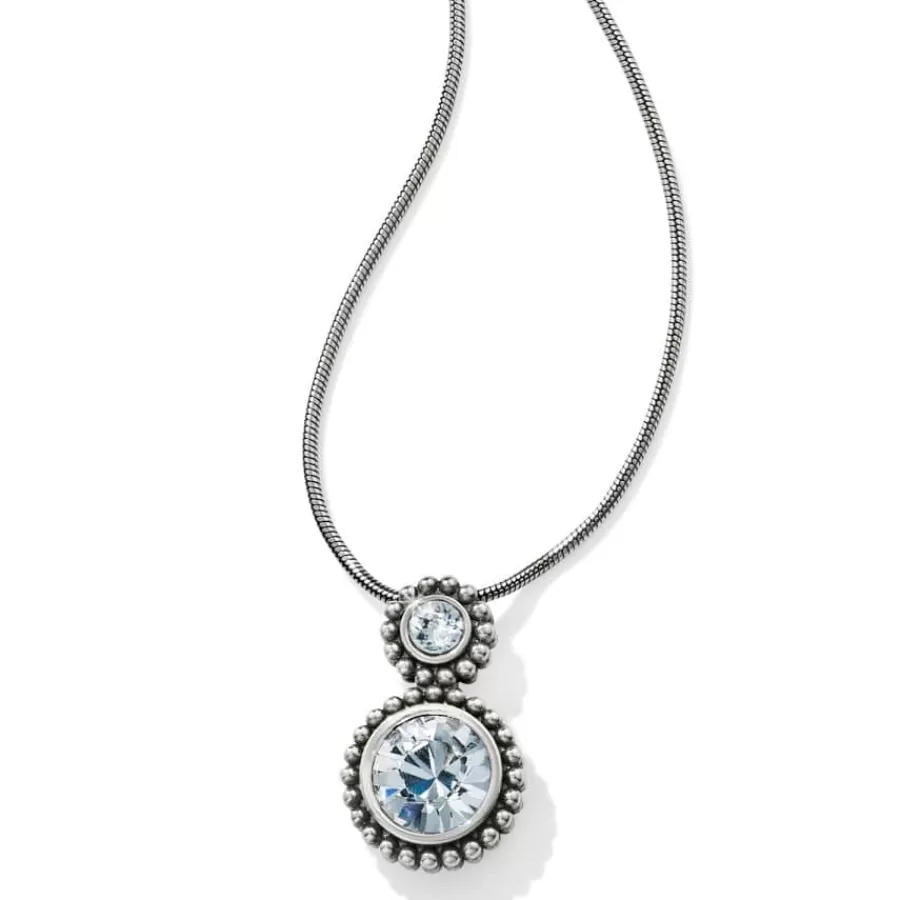 Necklaces>Brighton Twinkle Duo Necklace Silver