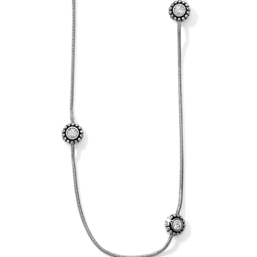 Necklaces>Brighton Twinkle Long Necklace Silver