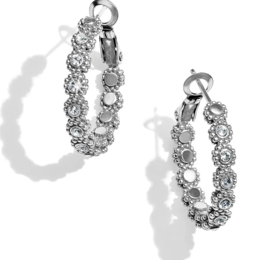 Earrings>Brighton Twinkle Splendor Small Hoop Earrings Silver