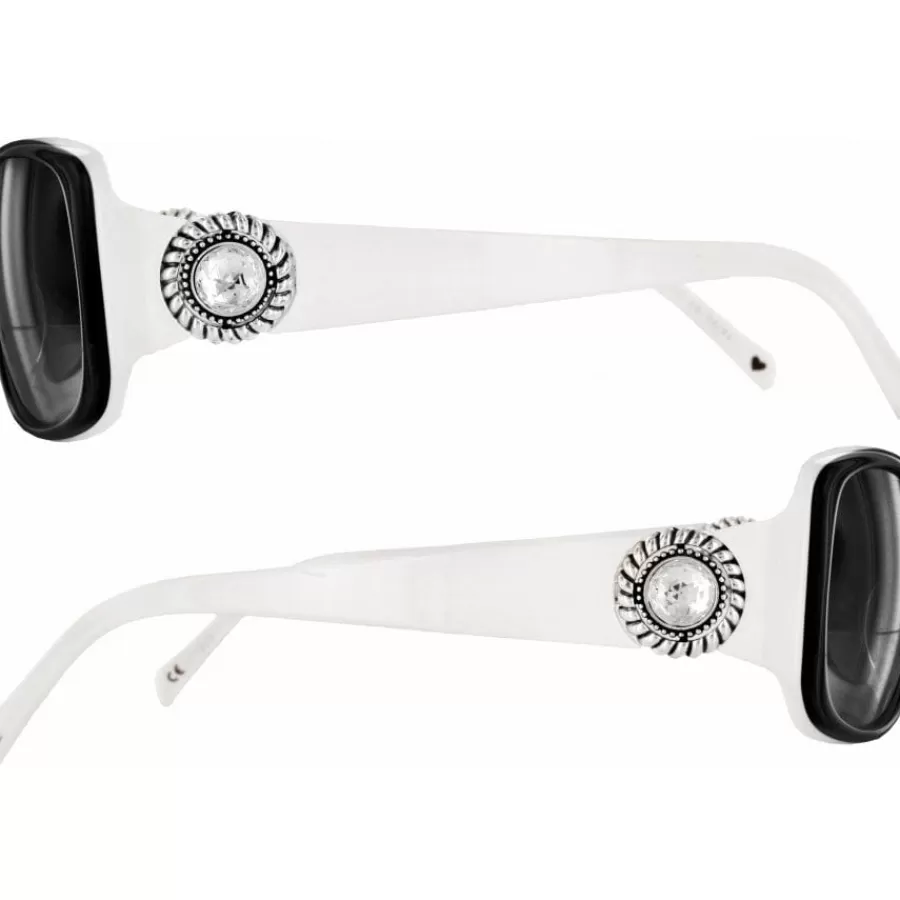 Sunglasses & More>Brighton Twinkle Sunglasses Black-White