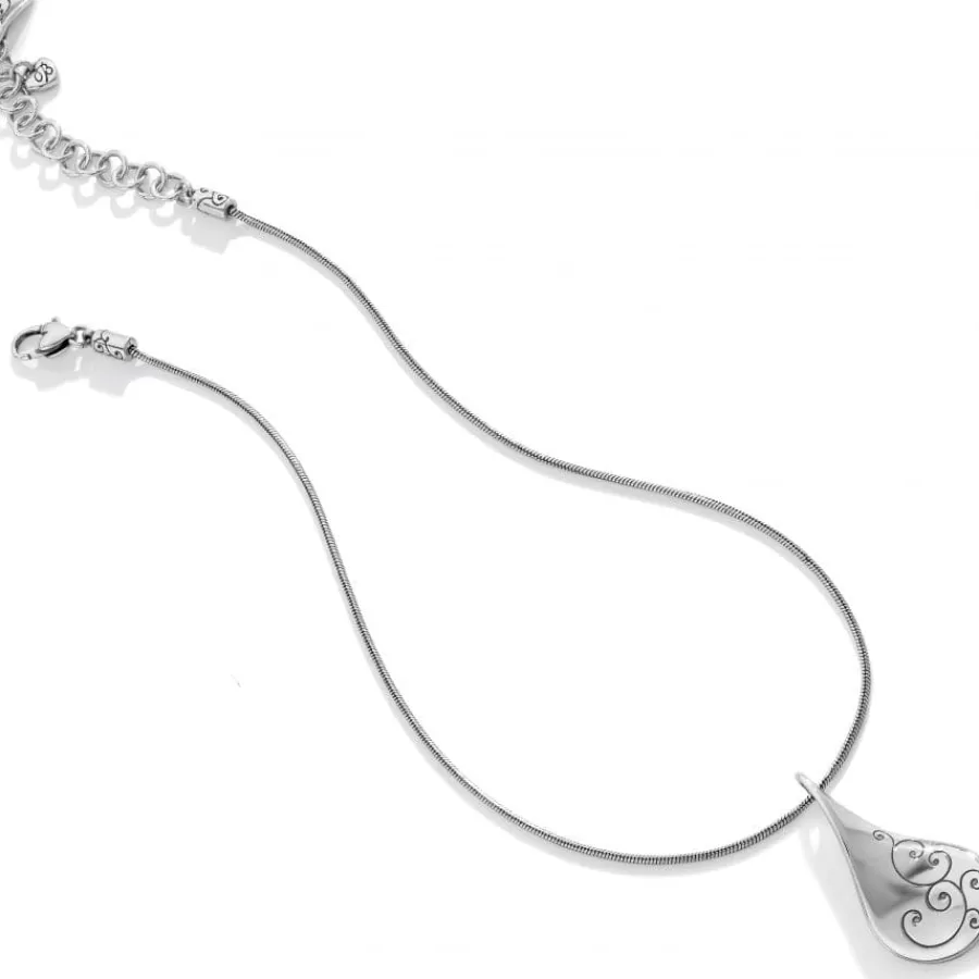 Necklaces>Brighton Twirl Necklace Silver