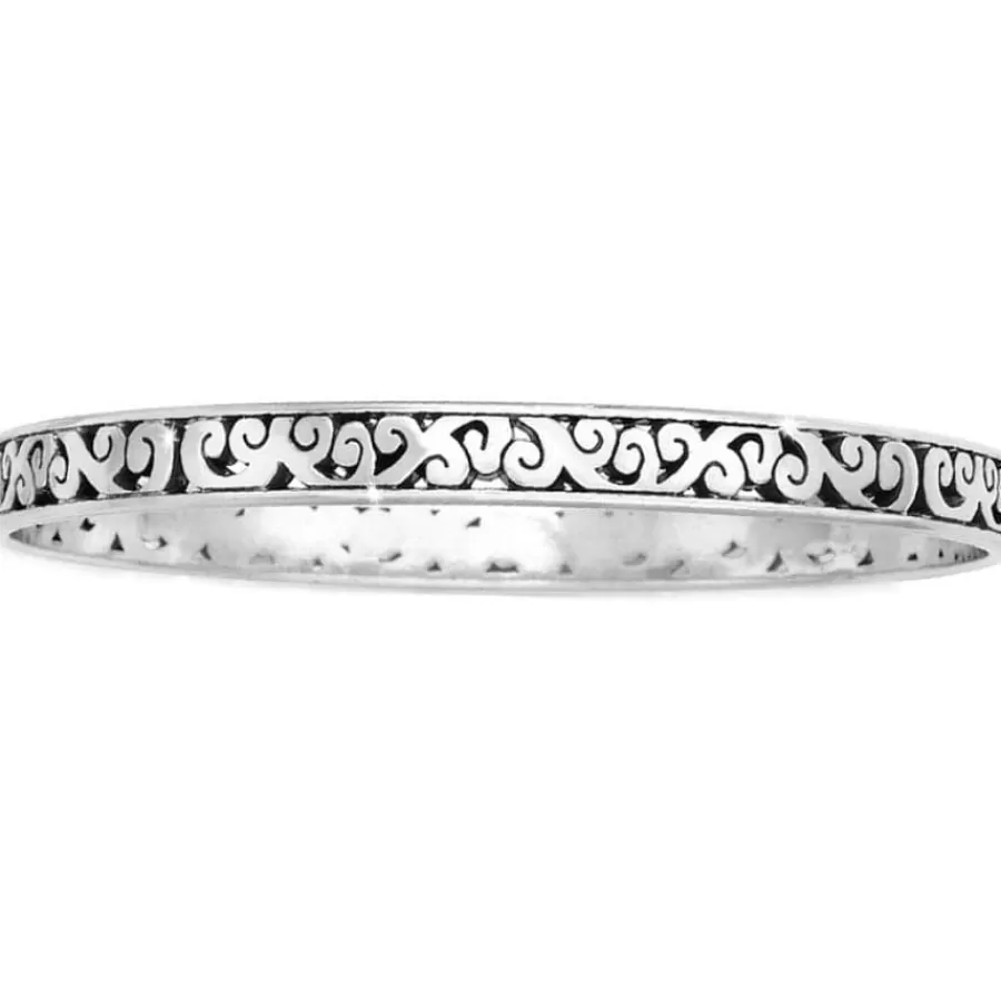 Bracelets>Brighton Uluwatu Narrow Bangle Silver