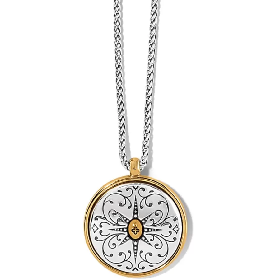 Necklaces>Brighton Venezia Long Pendant Necklace Silver-Gold