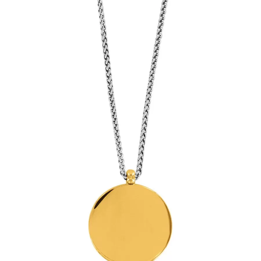 Necklaces>Brighton Venezia Long Pendant Necklace Silver-Gold