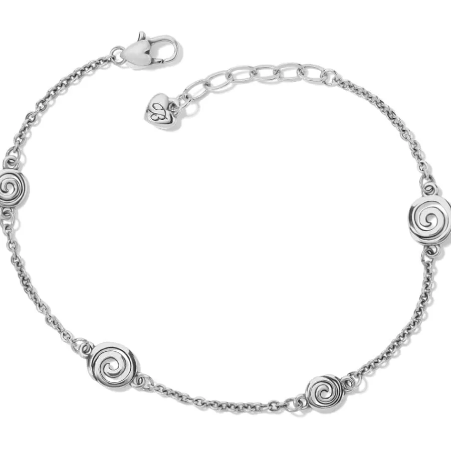 Anklets>Brighton Vertigo Anklet Silver