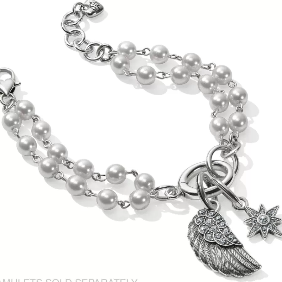 Charm Bracelets | Charm Necklaces & Holders>Brighton Victoria Charm Bracelet Silver-Pearl