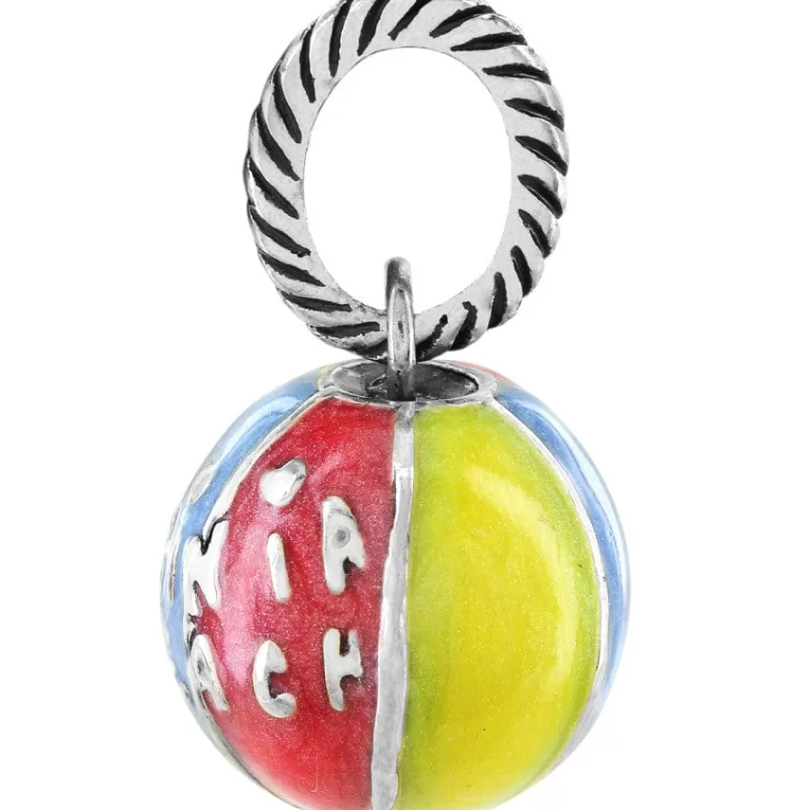 Charms>Brighton Virginia Charm Silver-Multi