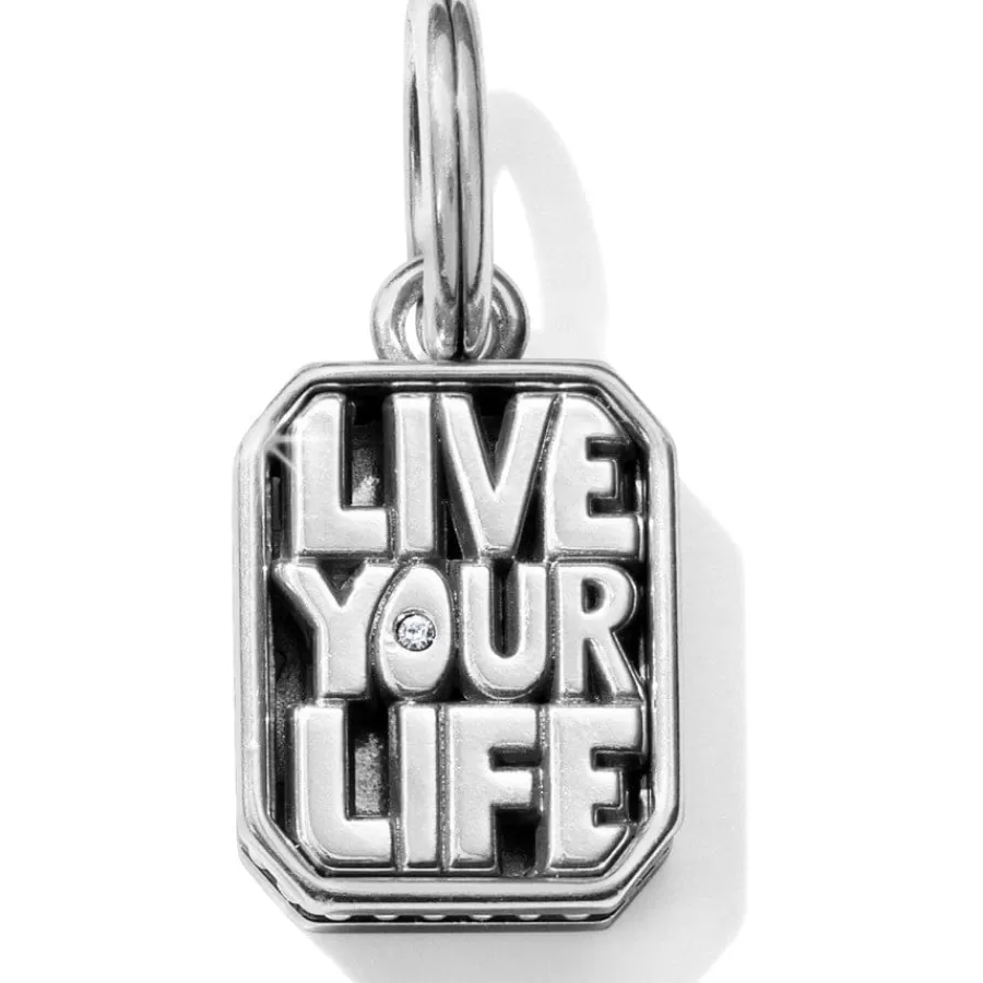 Charms>Brighton Viva Life Charm Silver