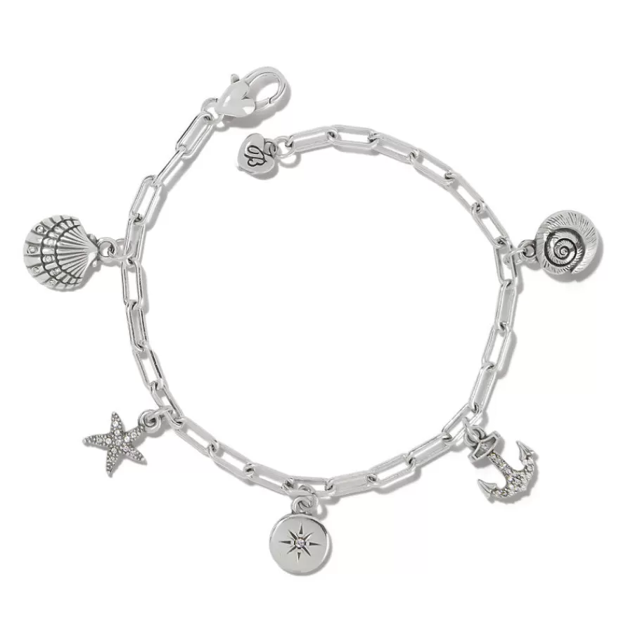 Bracelets>Brighton Voyage Mini Charm Bracelet Silver