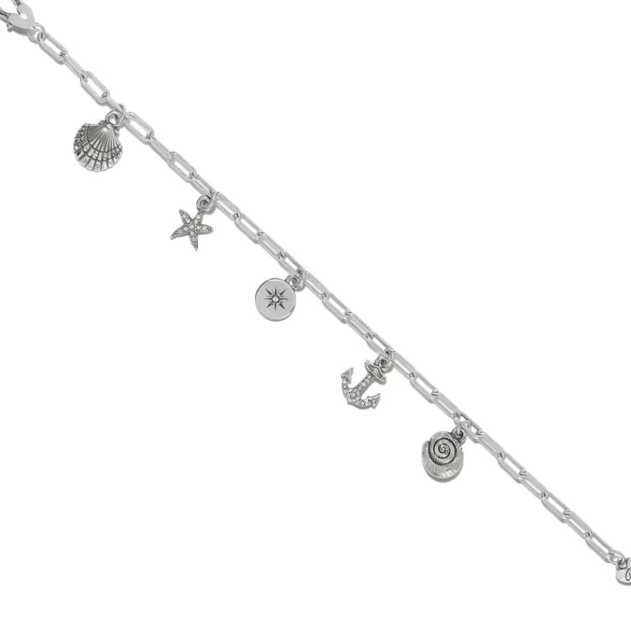 Bracelets>Brighton Voyage Mini Charm Bracelet Silver