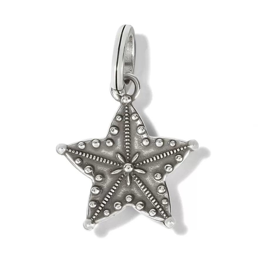 Charms>Brighton Voyage Starfish Charm Silver