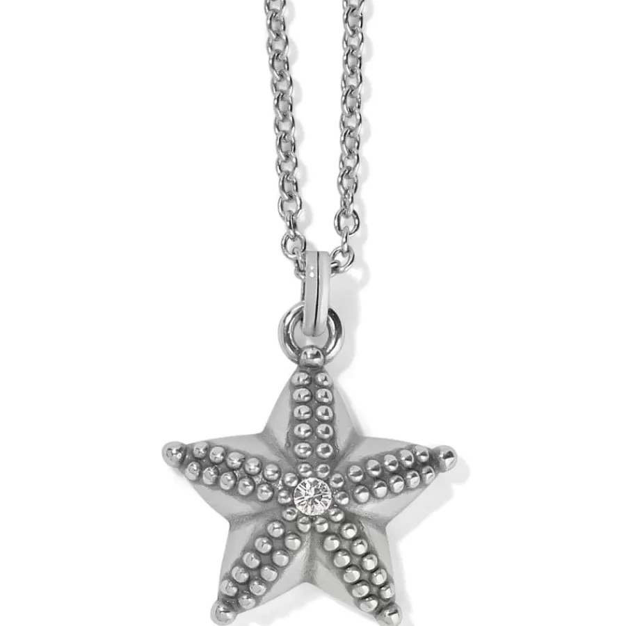 Necklaces>Brighton Voyage Starfish Necklace Silver