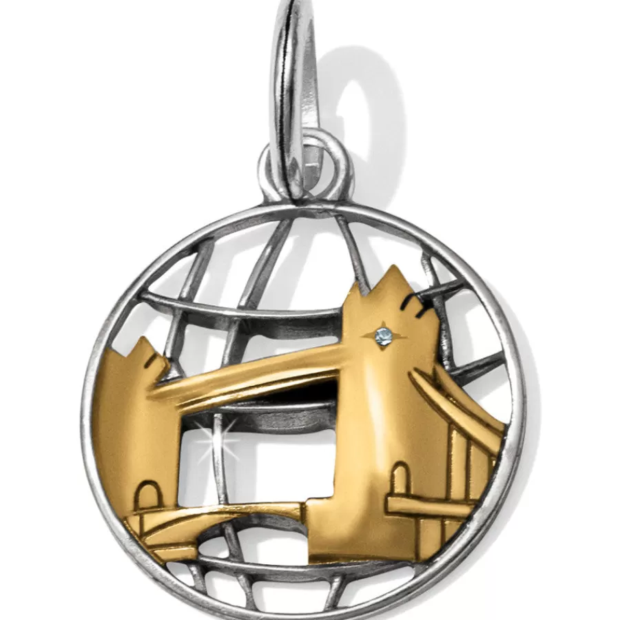 Charms>Brighton Wanderlust London Amulet Silver-Gold