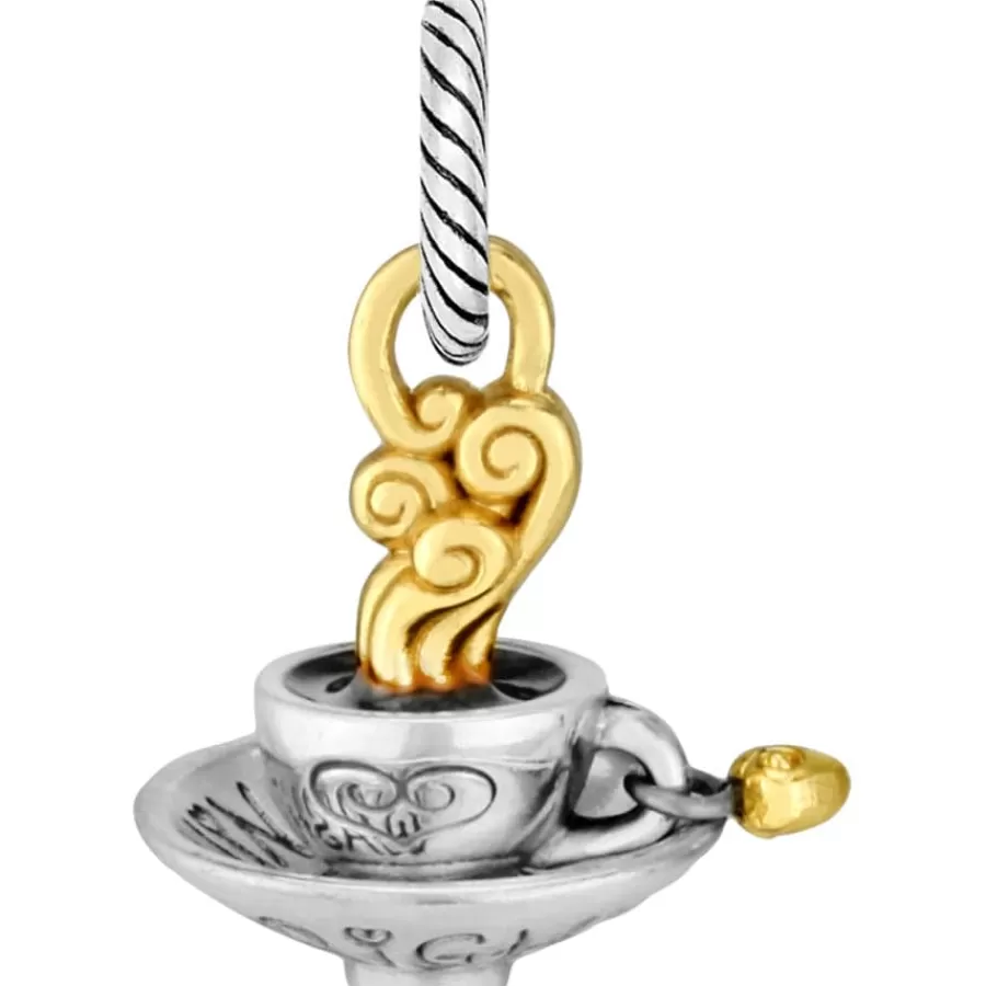 Charms>Brighton Washington Charm Silver-Gold