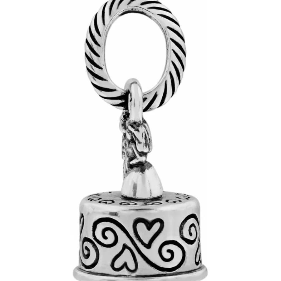 Charms>Brighton Wedding Cake Charm Silver