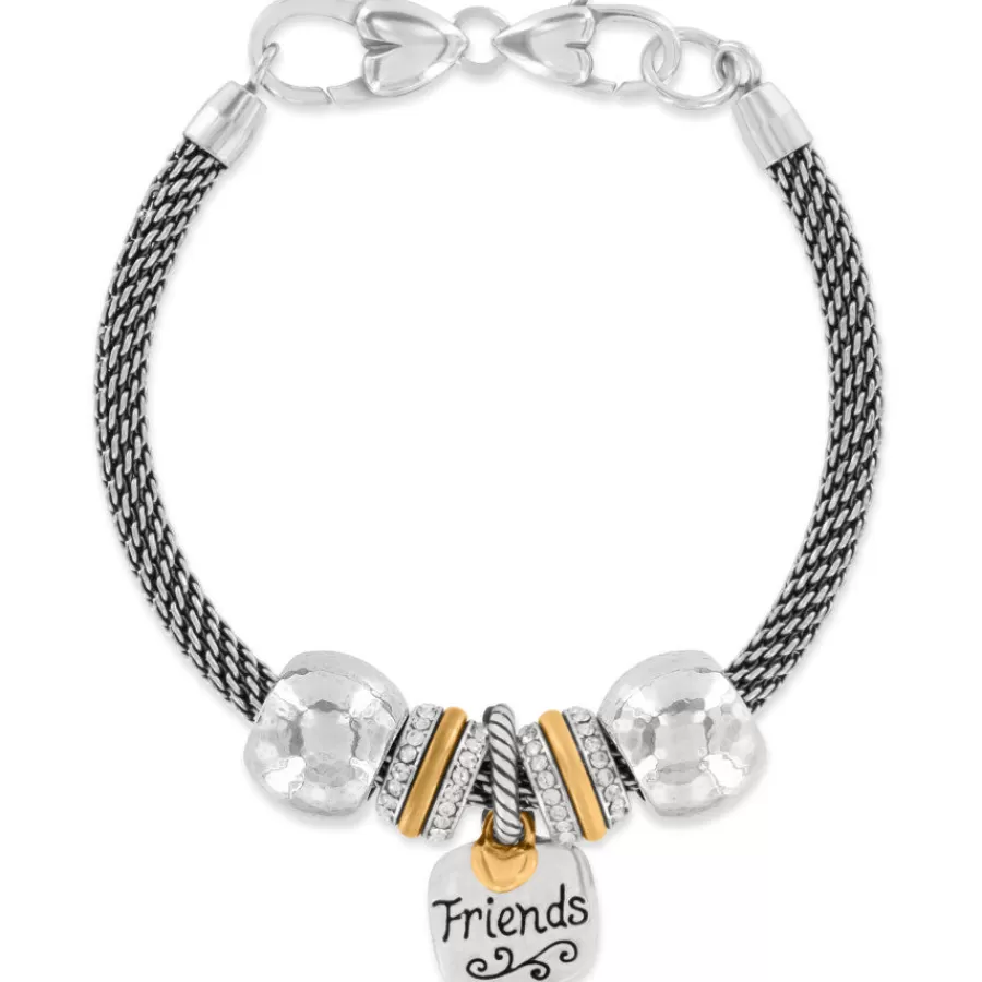 Ready-To-Wear Charm Sets>Brighton World's Best Friends Bracelet Silver-Gold