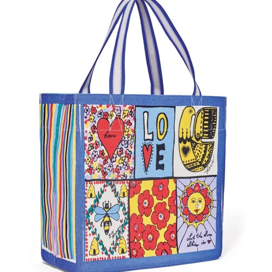 Totes>Brighton You Warm My Heart Tote Multi