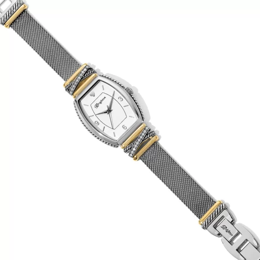 Watches>Brighton Zurich Watch Silver-Gold